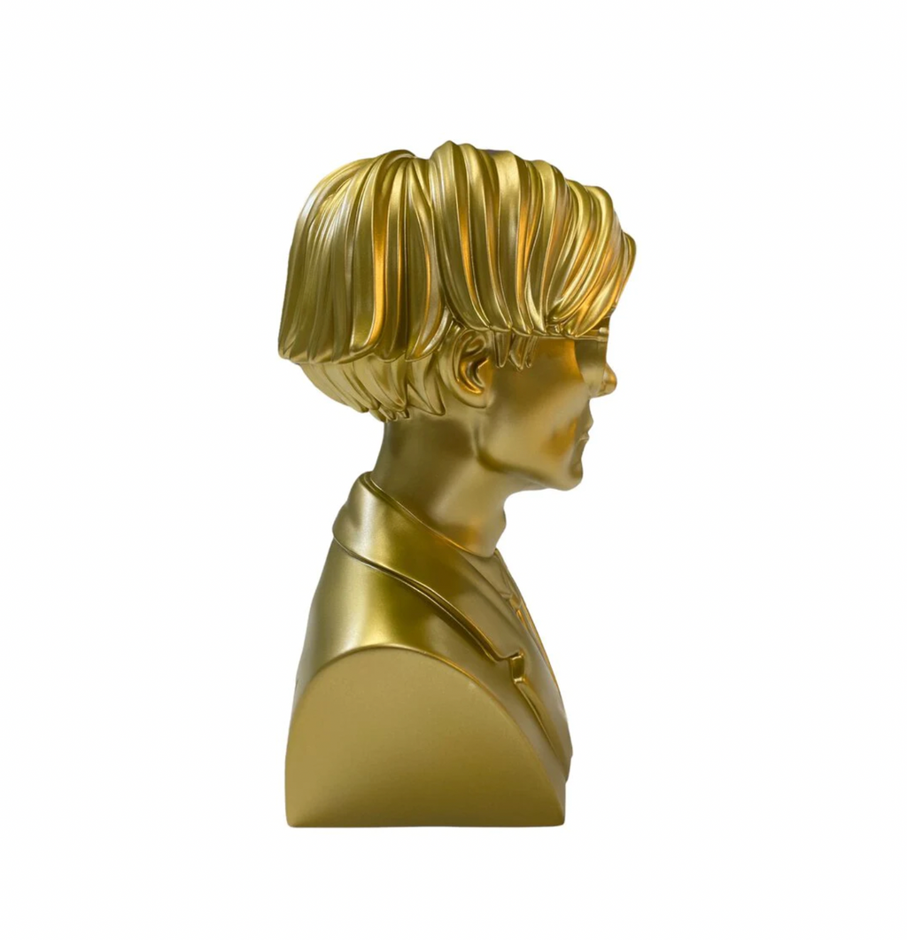 Andy Warhol GOLD bust by Kidrobot