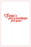 Tom of Finland SANTA'S PACKAGE Holiday Card by Kweer Cards