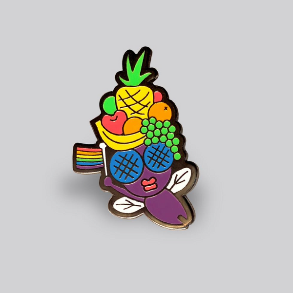 Fruit Fly Pin by Gaypin'