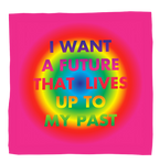 David McDiarmid x Third Drawer Down Silk Scarf: I Want a Future That Lives Up To My Past