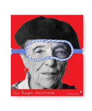Silk Portrait Eye Mask by Louise Bourgeois x Third Drawer Down