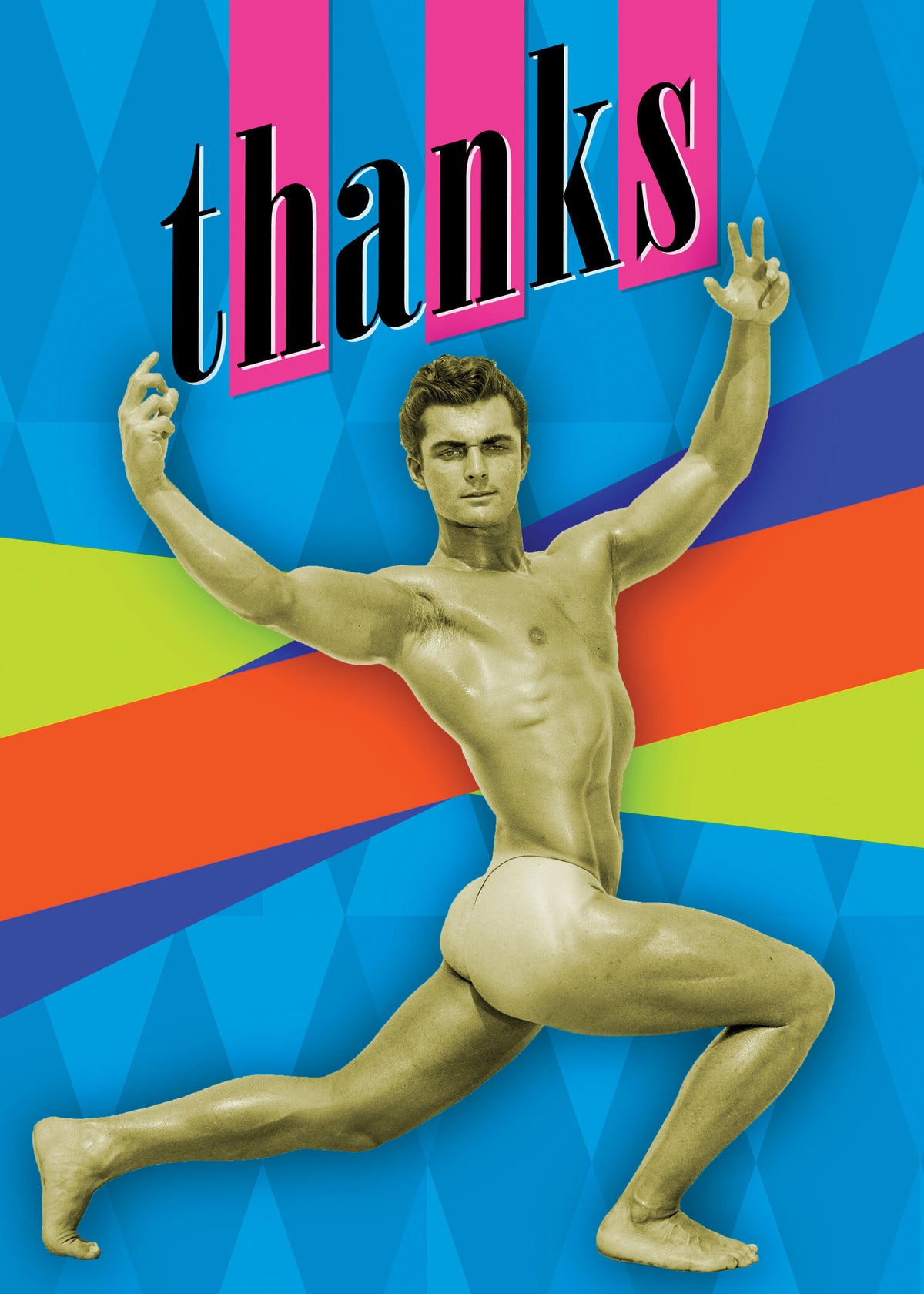 Bob Mizer AMG "Thanks" Greeting Card