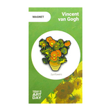 Sun Flowers Vincent Van Gogh TODAY IS ART DAY Magnet