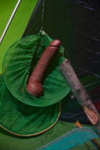 JOCK 10 Inch Dildo with Balls - Brown