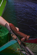 JOCK 11 Inch Dildo with Balls - Brown
