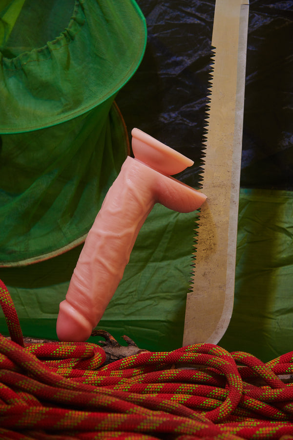 JOCK 9 Inch Dildo with Balls - Light