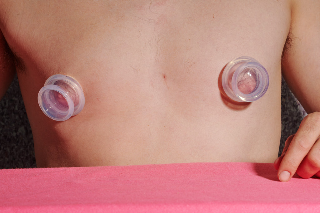 Clear Plungers Silicone Nipple Suckers - Large