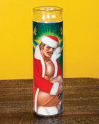 Tom of Finland Christmas Candle by Peachy Kings