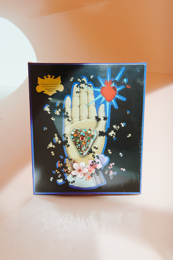 Christian Lacroix MAISON DE JEU 750 PIECE SHAPED JIGSAW PUZZLE