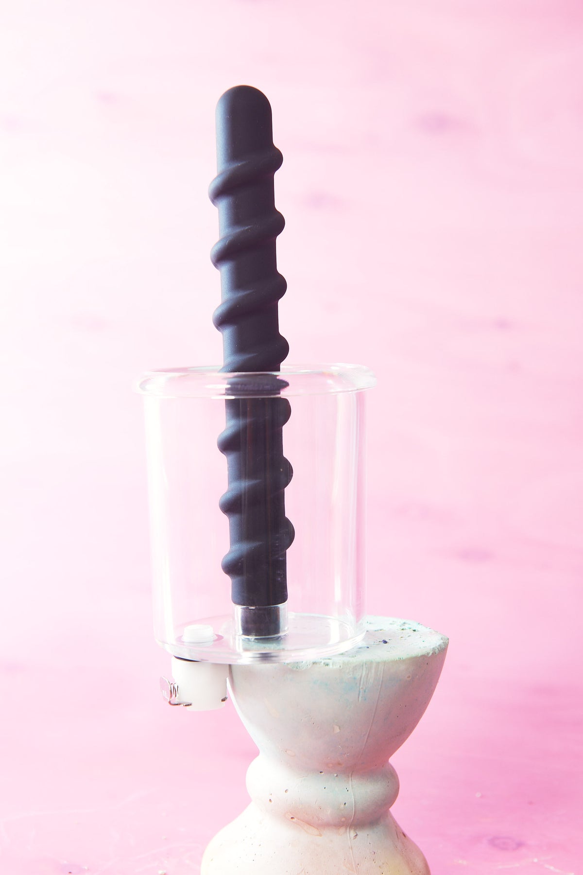 Rosebud Driller Cylinder with Silicone Swirl Insert