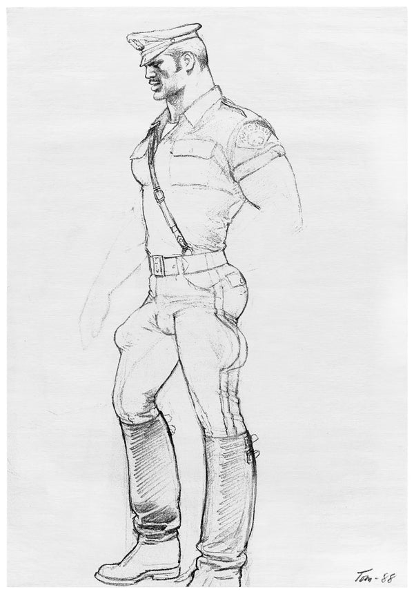 Henzel Studio Heritage: Tom of Finland, Untitled, 1988, Handtufted Rug