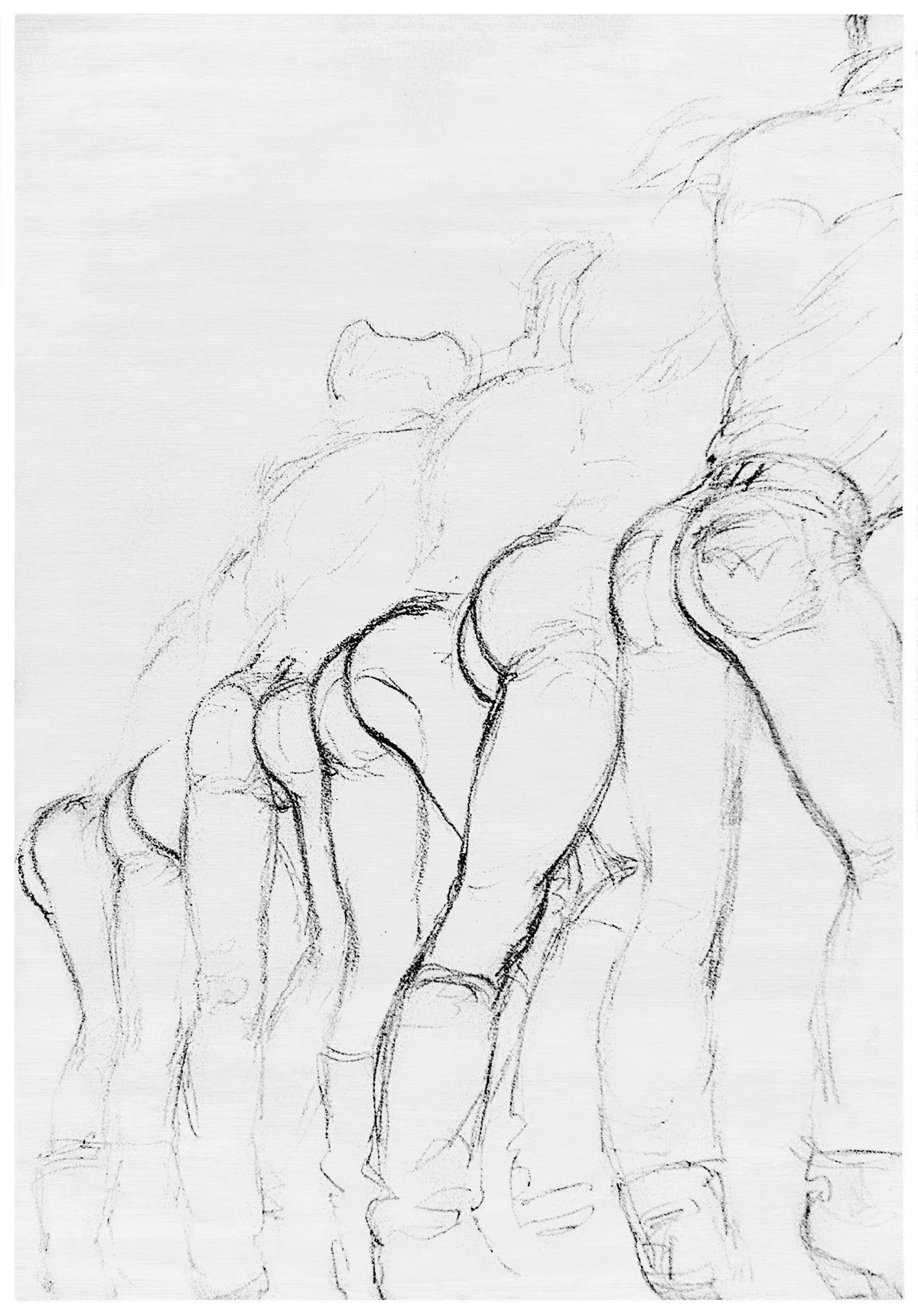 Henzel Studio Heritage: Tom of Finland, Untitled, 1982, Handtufted Rug