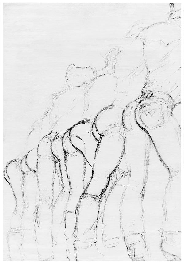 Henzel Studio Heritage: Tom of Finland, Untitled, 1982, Handtufted Rug