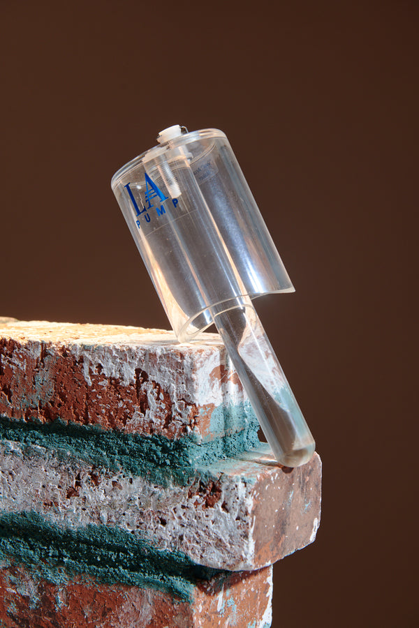 Oval Anal Pump Rosebud Cylinder by LA PUMP