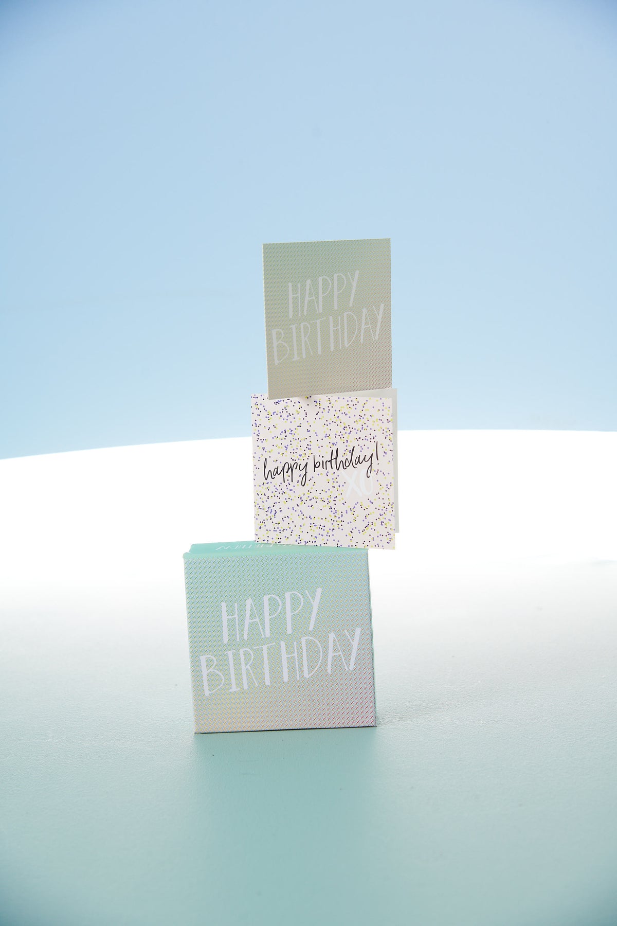 Daydream Birthday Mini FlipTop Notecard Box