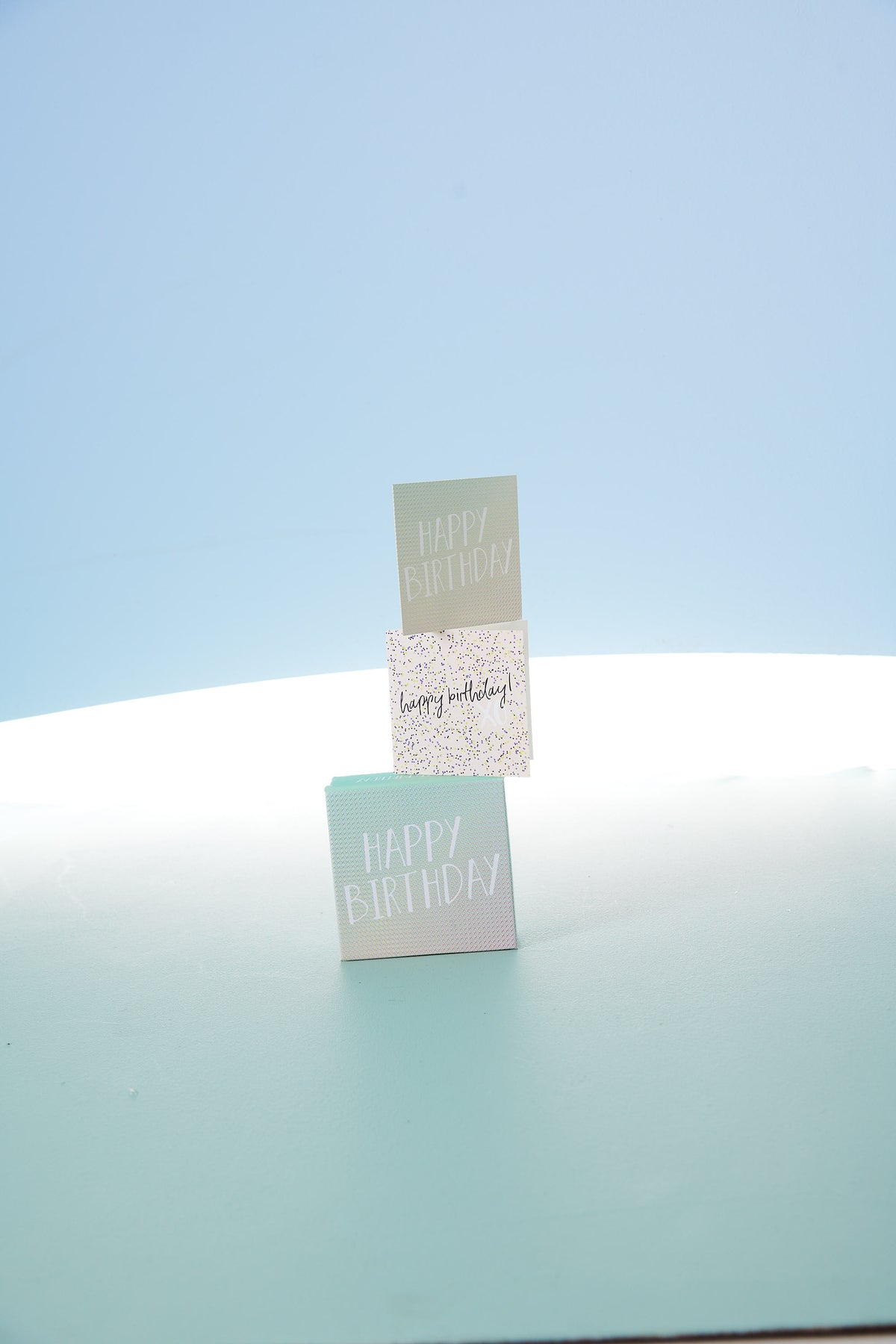 Daydream Birthday Mini FlipTop Notecard Box