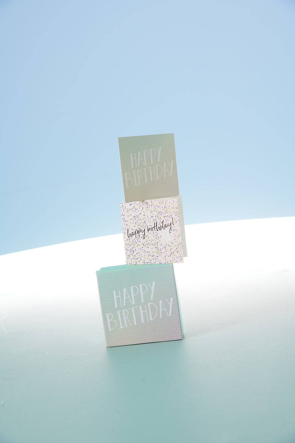 Daydream Birthday Mini FlipTop Notecard Box