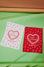 Love Forever Domestic Art Towel Set by Yayoi Kusama x Third Drawer Down