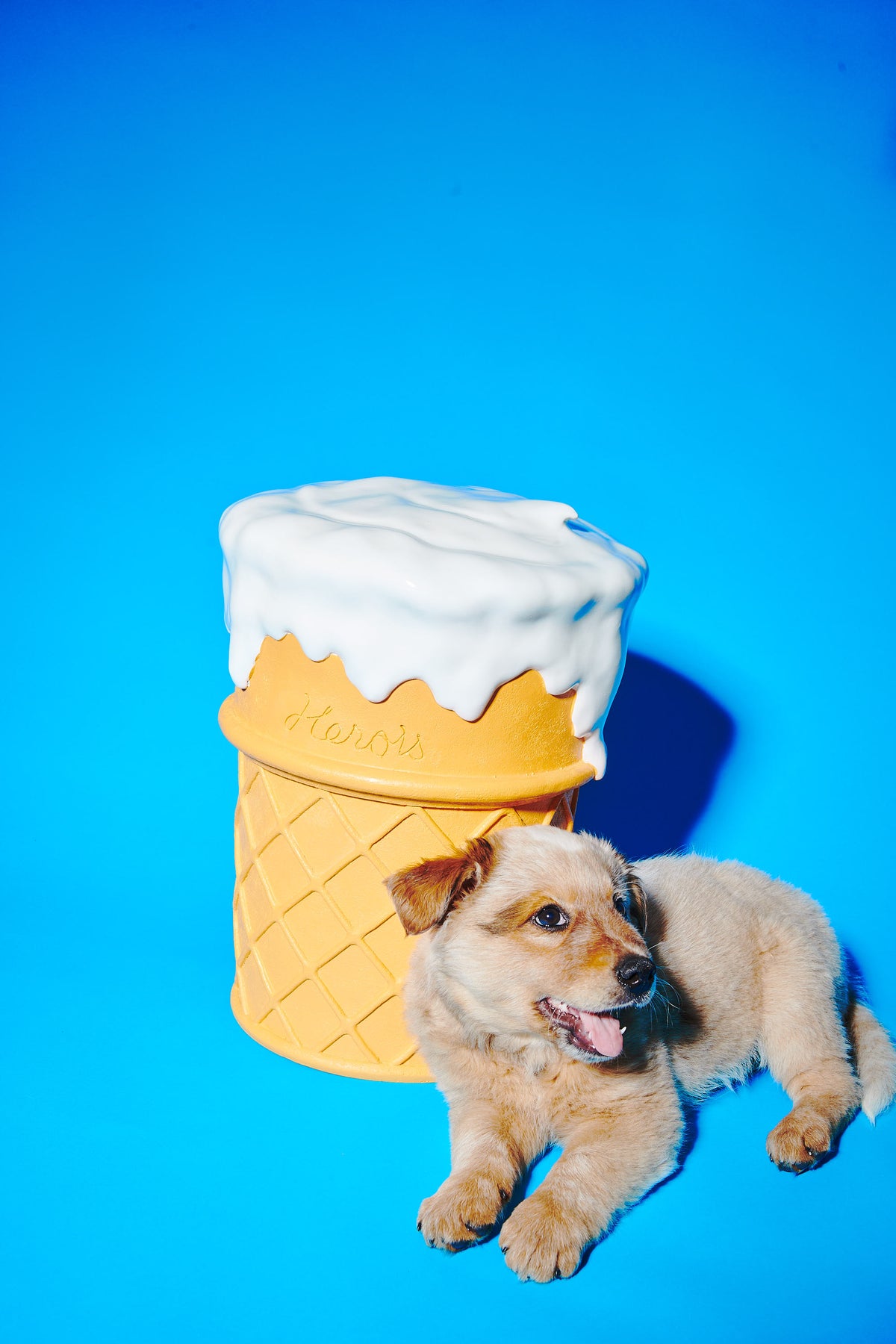 Giant Ice Cream Stool by Third Drawer Down