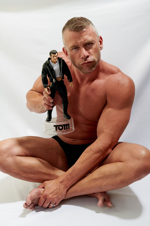 Tom of Finland Action Figure with Interchangeable Parts