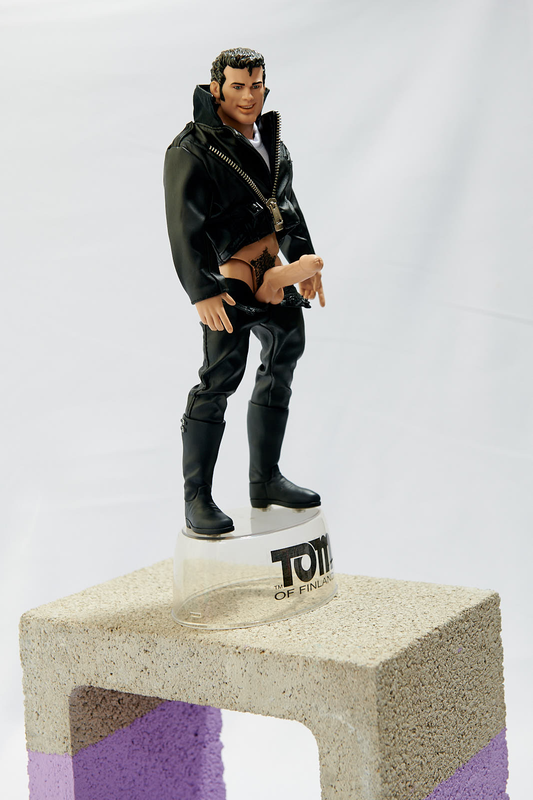 Tom of finland vintage action figure with interchangeable parts tom