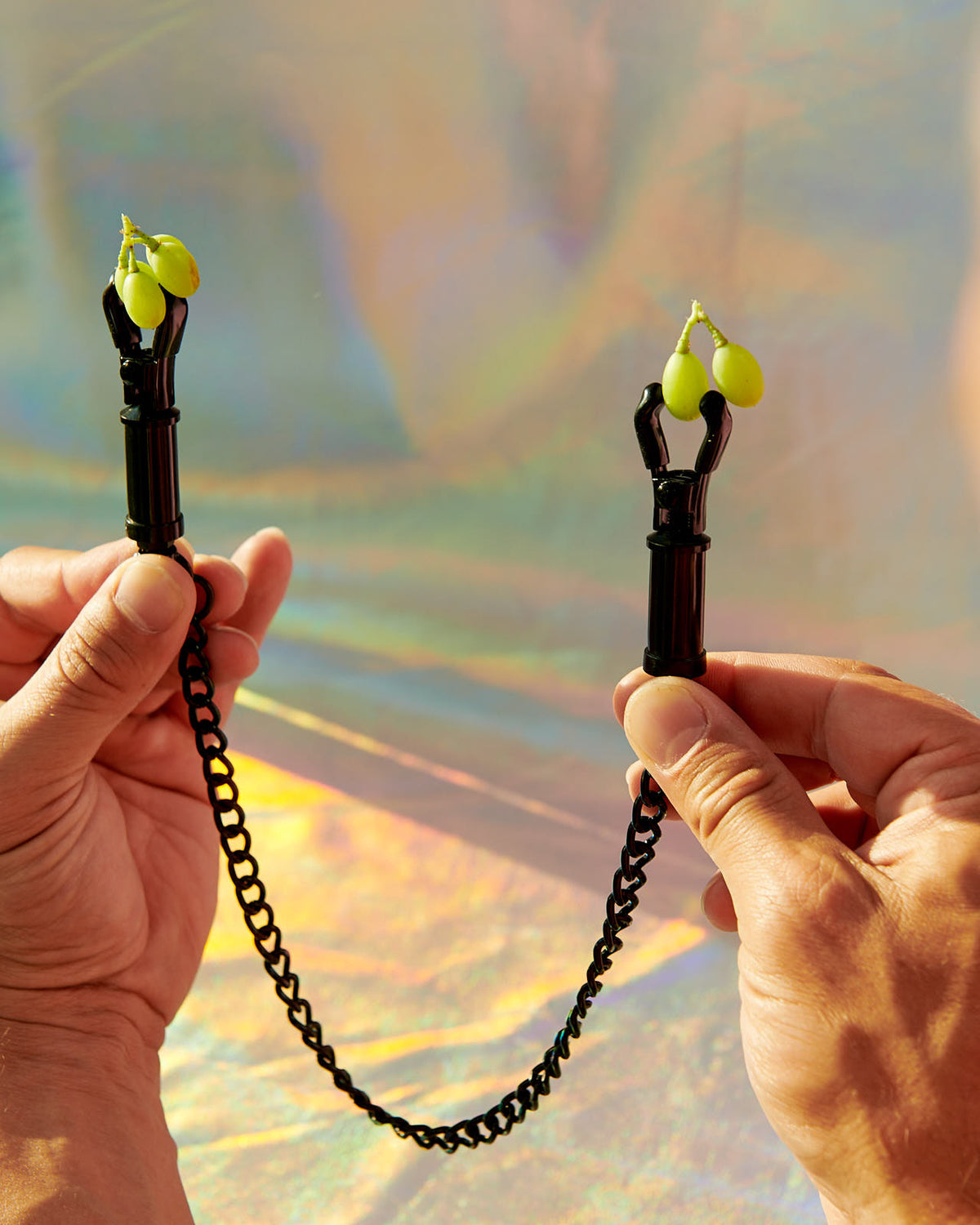 Black Deluxe Adjustable Nipple Clamps