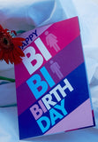 BI BIRTHDAY GREETING CARD BY KWEER CARDS