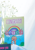 GAYBE GAY GREETING CARD BY KWEER CARDS