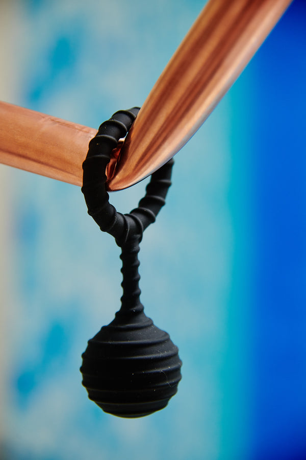 Colt Weighted Ring Large Silicone Black