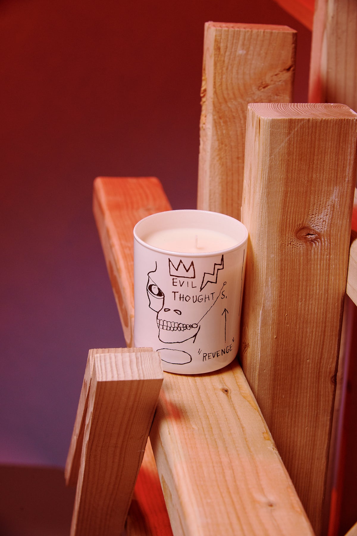 Jean-Michel basquiat "REVENGE" PERFUMED CANDLE