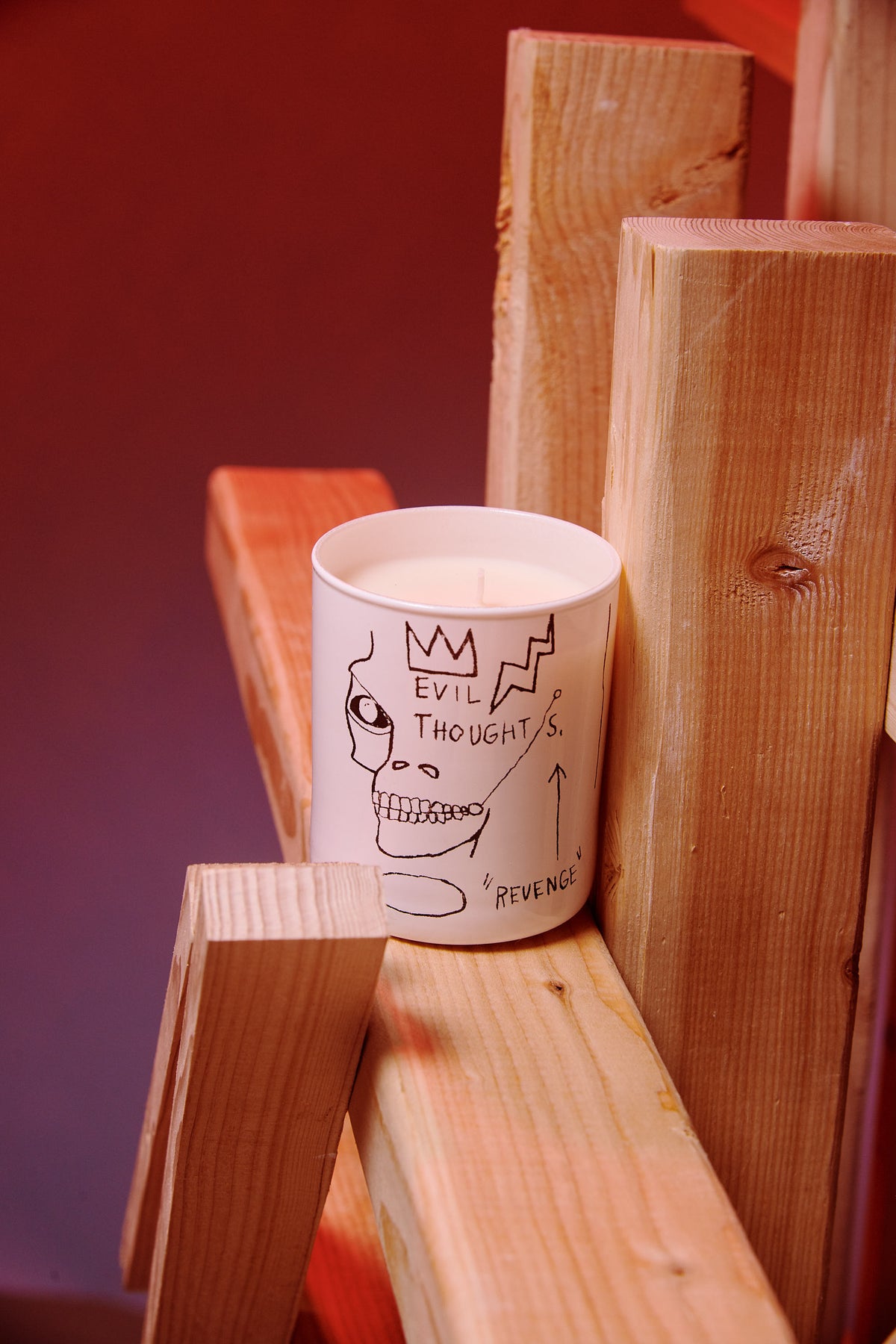 Jean-Michel basquiat "REVENGE" PERFUMED CANDLE