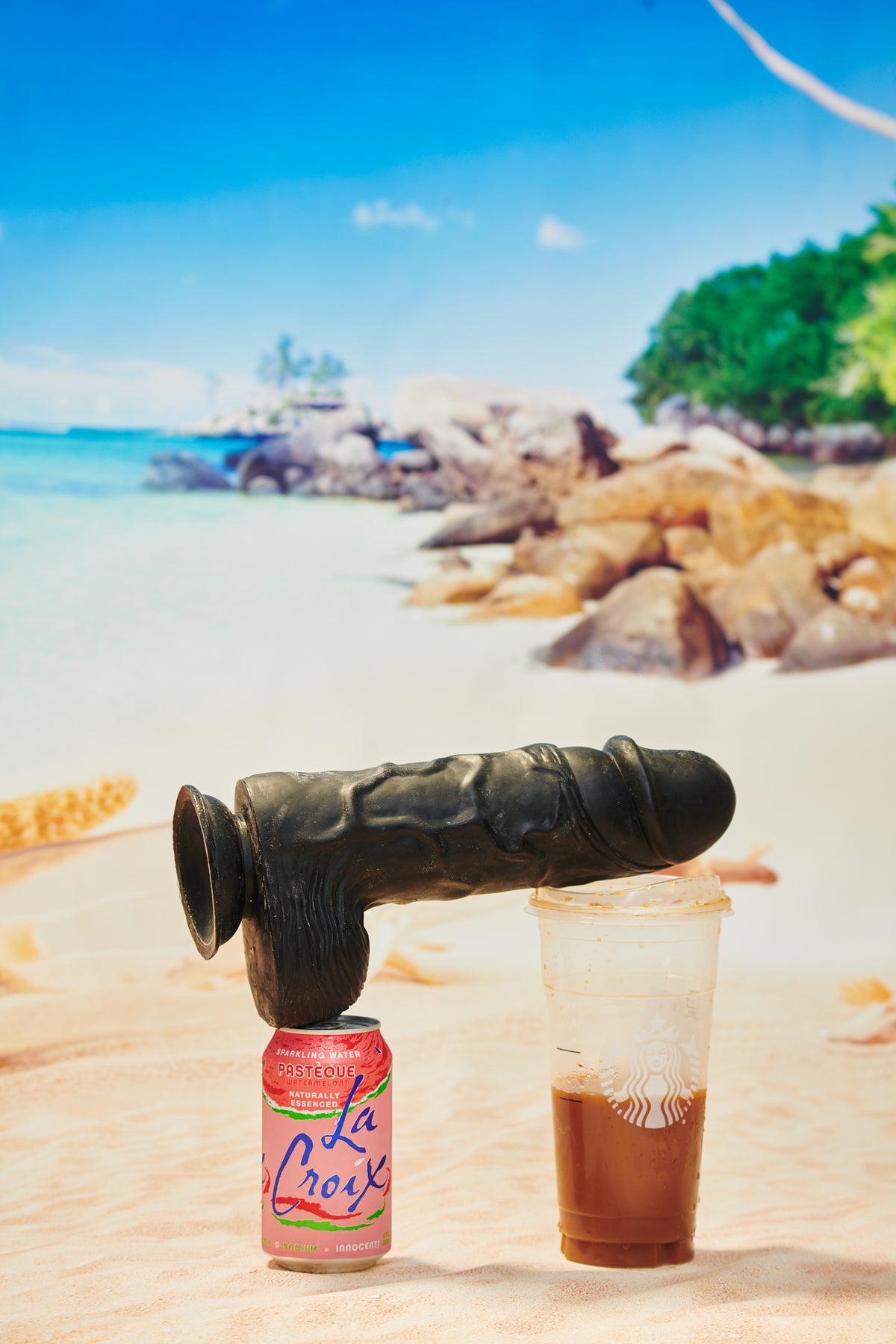 Master Cock Giant Black 10.25" Dong