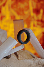 OptiMALE Silicone Cock Ring 35mm - Black