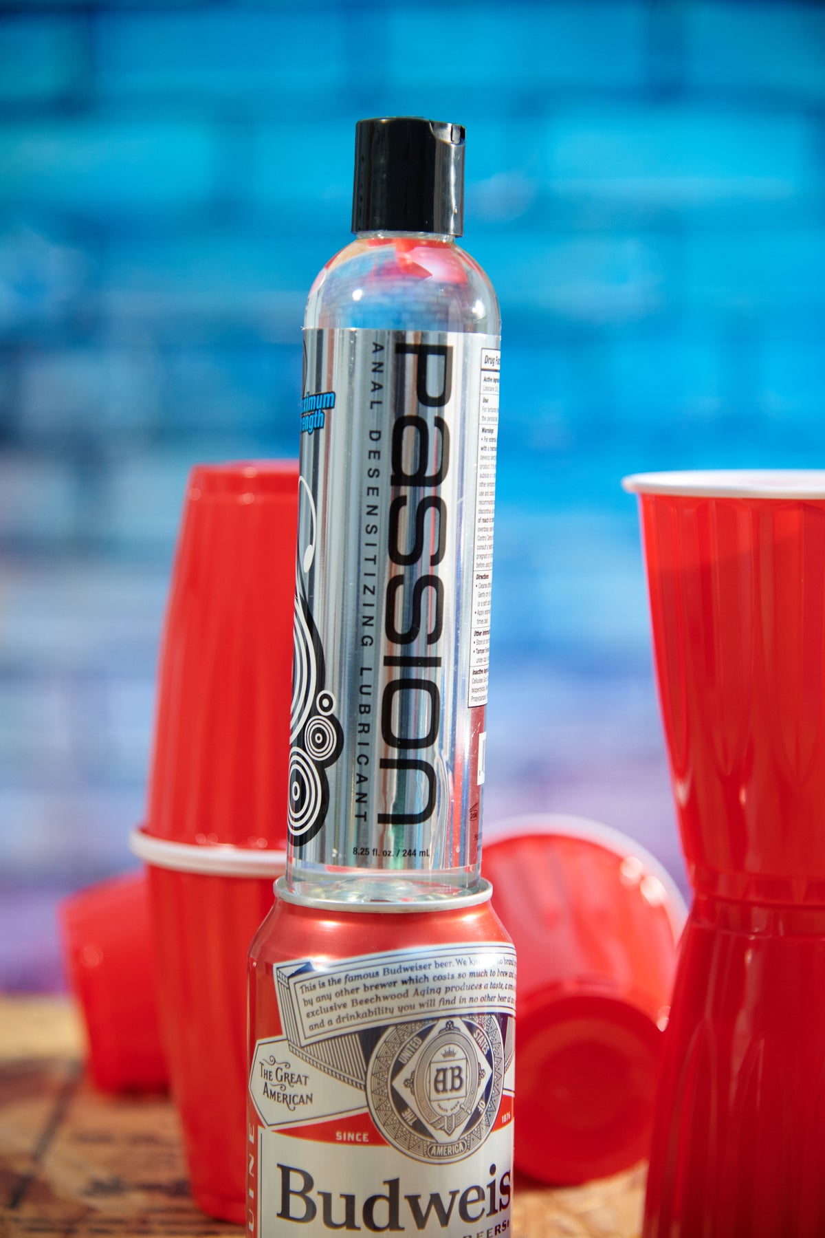 Passion Extra Strength Anal Desensitizing Lube - 8.25 oz.