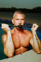 XL 2 Inch Silicone Ball Gag  by Strict Leather