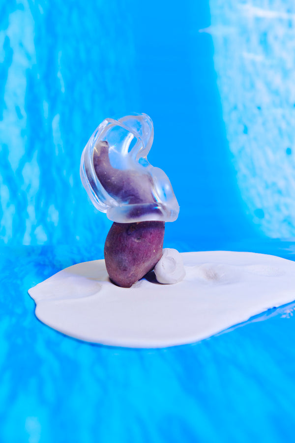 Oxballs Atomic Jock Cock-Lock Chastity Cage - Clear