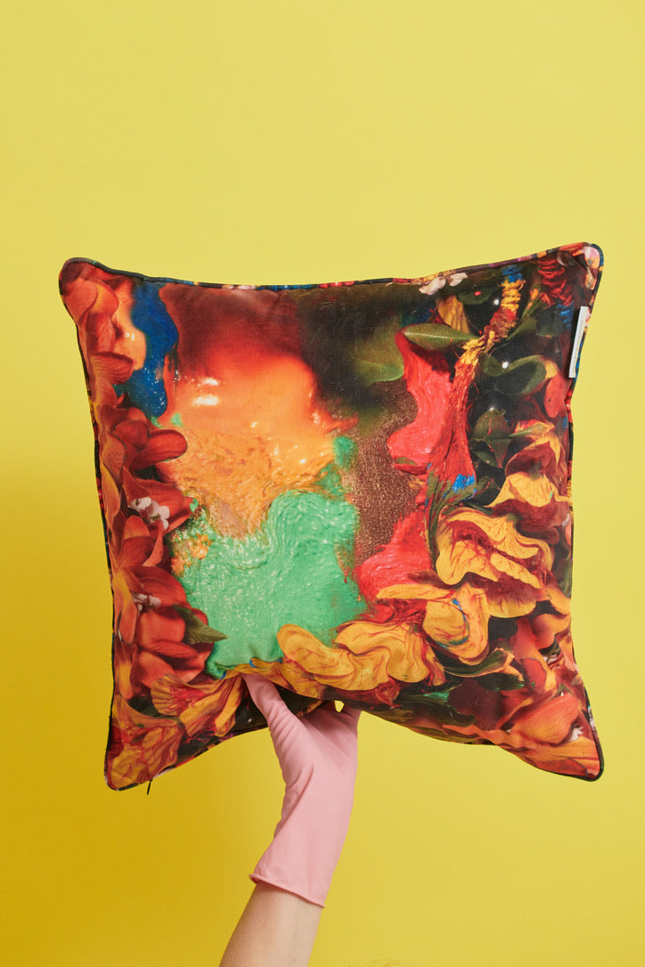 ASHLEY BICKERTON, UNTITLED (2019) Art Pillow for Henzel Studio