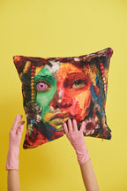 ASHLEY BICKERTON, UNTITLED (2019) Art Pillow for Henzel Studio