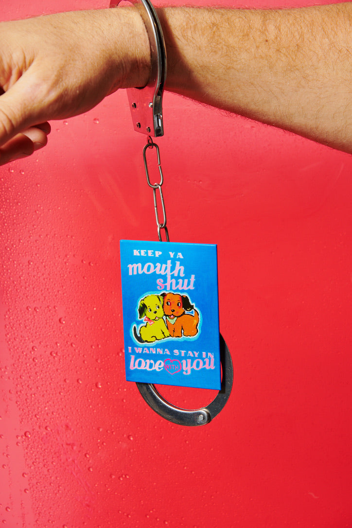 Mouth Shut Magnet by Magda Archer x Third Drawer Down