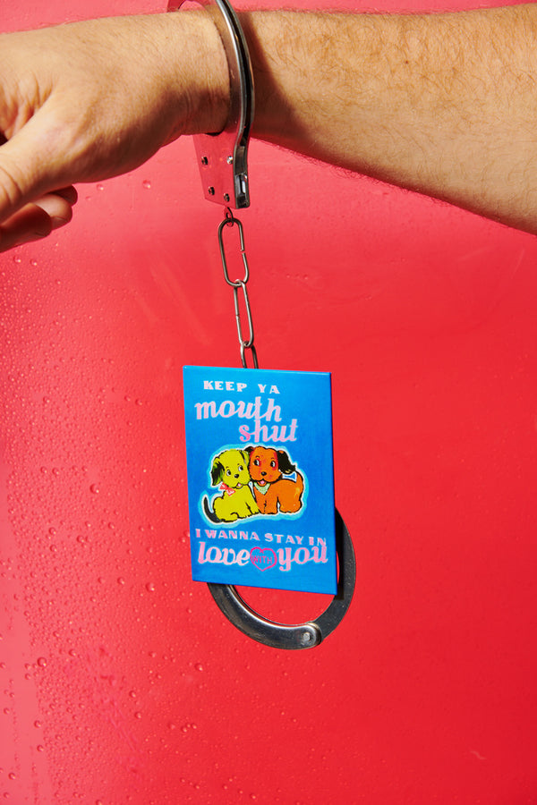 Mouth Shut Magnet by Magda Archer x Third Drawer Down