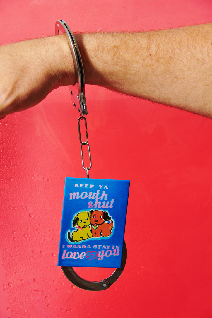 Mouth Shut Magnet by Magda Archer x Third Drawer Down