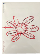Virtues theologales Linen Tea Towel by Louise Bourgeois x Third Drawer Down