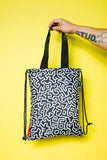 Keith Haring Duo Tote / BackPack by LOQI