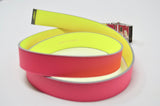 Pink Leather Fluo Line G Belt by Comme Des Garçons