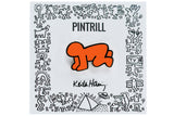 KEITH HARING RADIANT BABY PIN - ORANGE