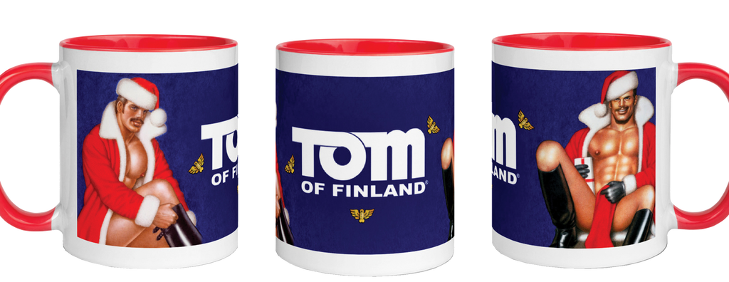 Tom of Finland XMAS Coffee Mug by Peachy Kings