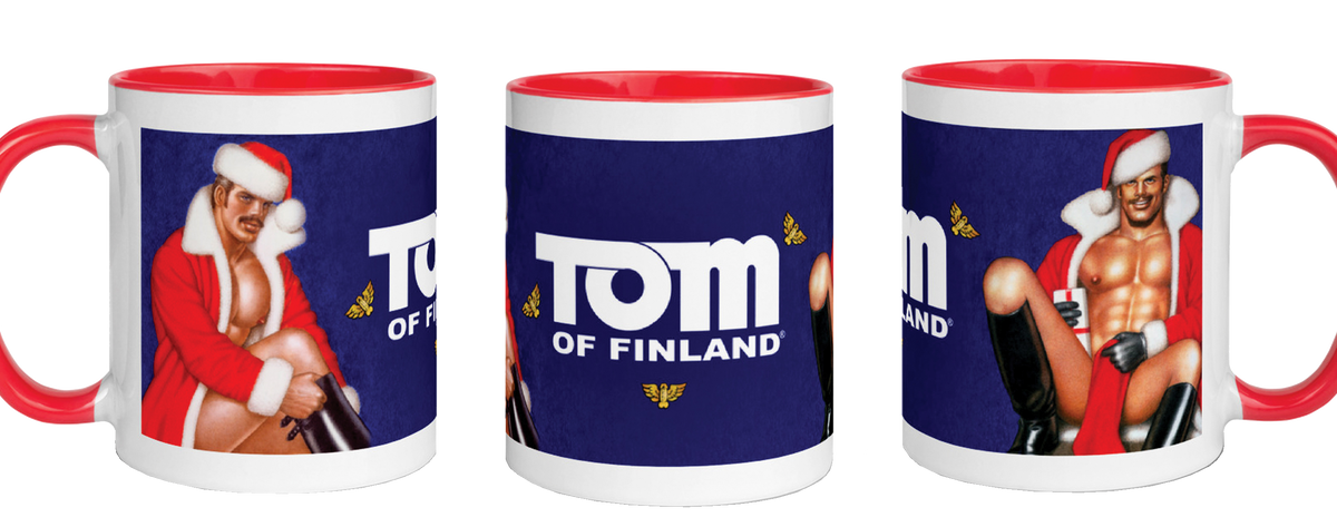 Tom of Finland XMAS Coffee Mug by Peachy Kings