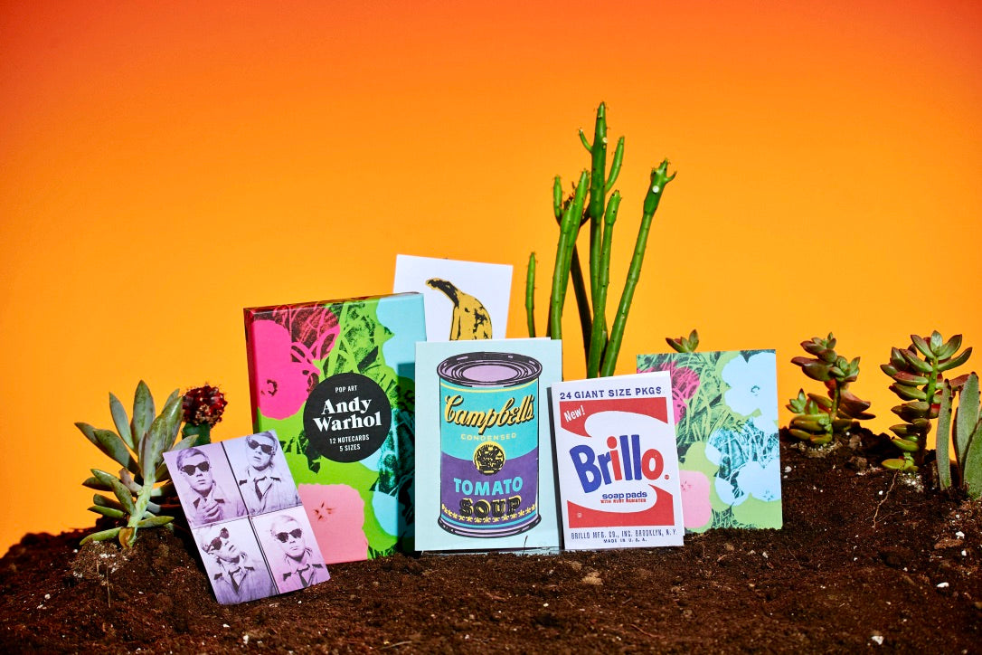 ANDY WARHOL POP ART NOTECARD SET