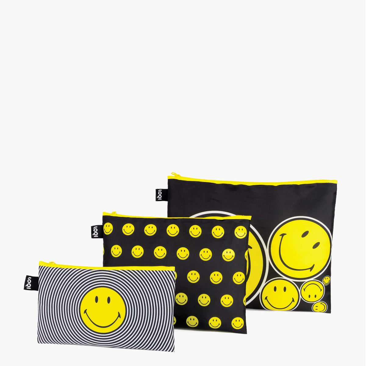 Spiral, Dots, Spots Zip Pockets by LOQI