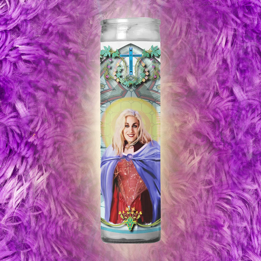 Hocus Pocus- Sarah Sanderson Celebrity Prayer Candle